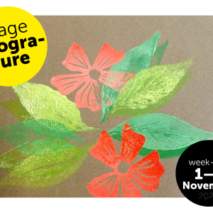Stage Week-end Linogravure, Vacances de la toussaint, 2025-2026