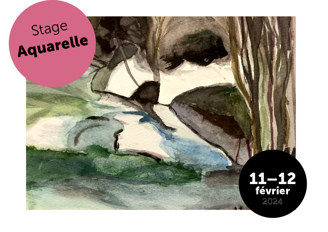 Stage d'Aquarelle, Vacances d'Hiver, 2026-2027