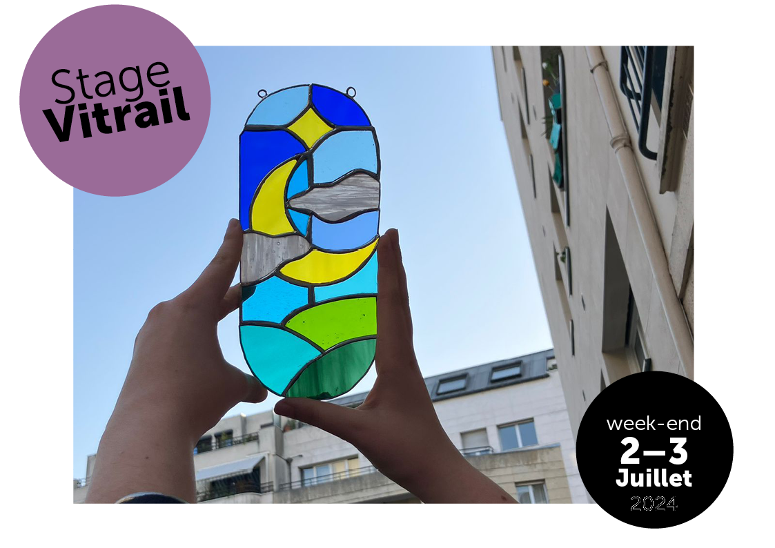 Stage Week-end Vitrail, Juillet, 2026-2027