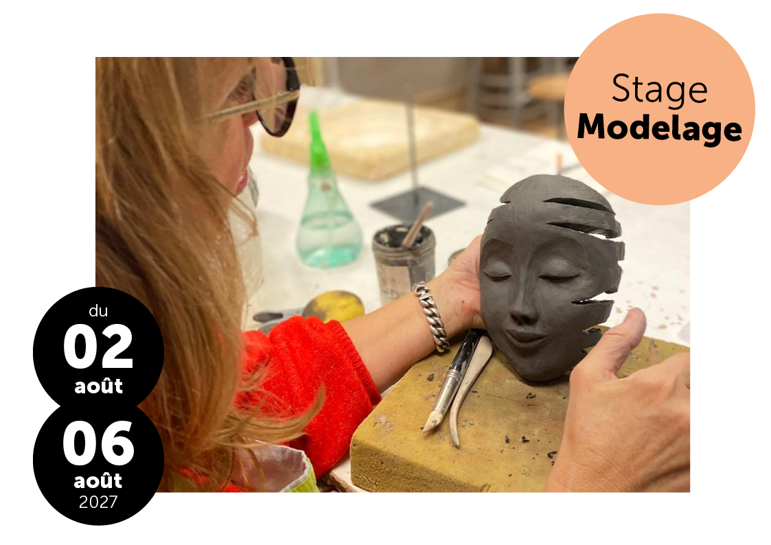 Stage Semaine Modelage/céramique, Aout 1, 2026-2027