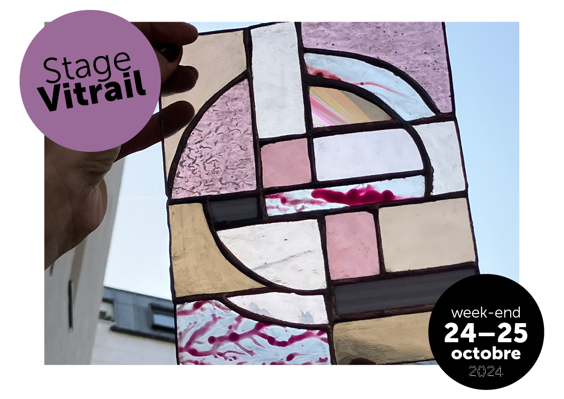 Stage Week-end Vitrail, Vacances de la Toussaint, 2026-2027